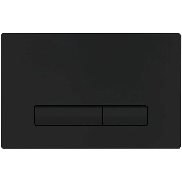 Кнопка смыва BelBagno GENOVA, цвет-черный матовый Tocco Morbido, BB021-GV-NERO.M
