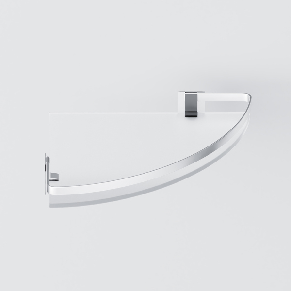 Стеклянная полка угловая AM.PM Sense L, A7456100
