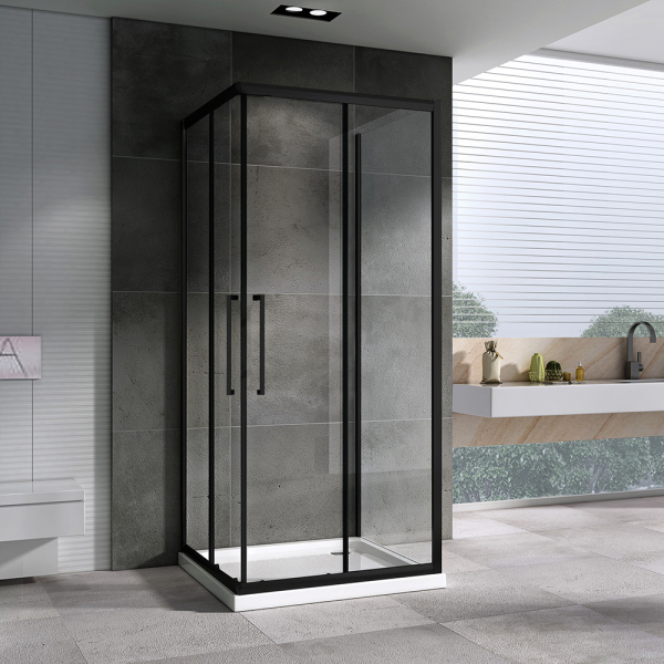 Душевой уголок ABBER Schwarzer Diamant AG02080BH-S80B