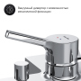 Смеситель AM.PM X-Joy S F85B10000 для ванны с душем