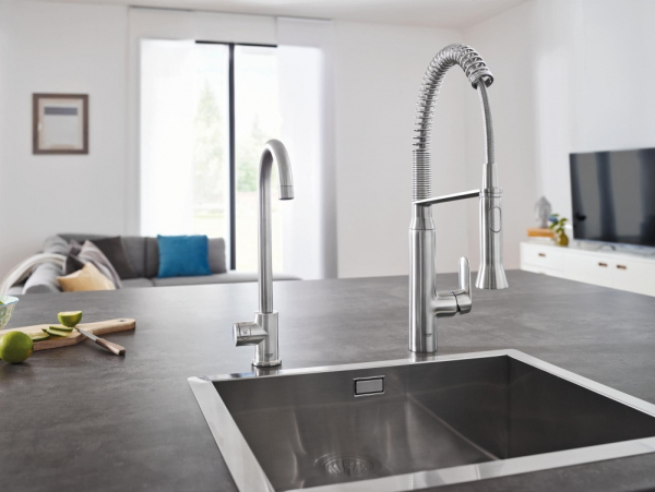 Смеситель Grohe Blue Home 31498000 с функцией фильтрации и газирования воды