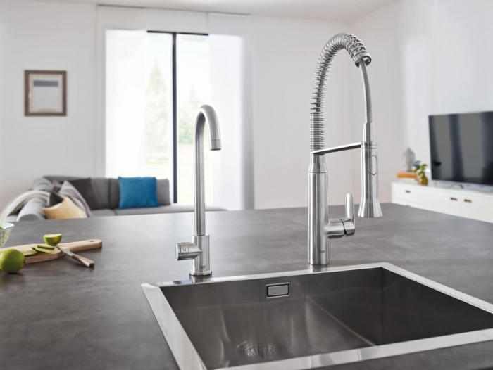 Смеситель Grohe Blue Home 31498000 с функцией фильтрации и газирования воды