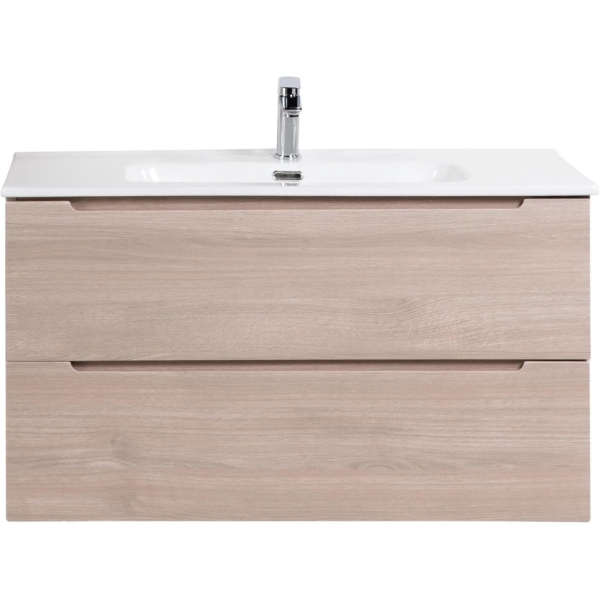 Belbagno База под керамическую раковину подвесная с двумя выкатными ящиками, ETNA-1000-2C-SO-RG-P