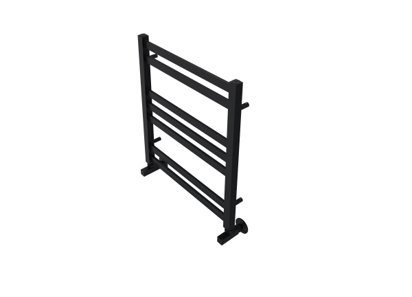 Полотенцесушитель водяной Aquatek (Акватек) Лира П7 500х600 мм, черный, AQ KP0760BL