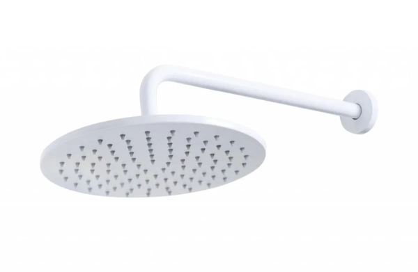 CZR-B-TDD-25-BIO Верхний душ круглый, диаметр 25 см, исполнение белый матовый