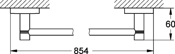 Полотенцедержатель Grohe Essentials 40386000 хром