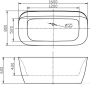Акриловая ванна BelBagno BB303