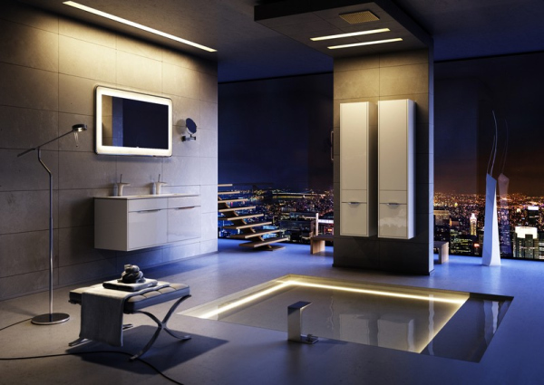 Зеркало AQWELLA 120см., Mal.02.12