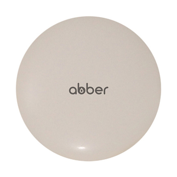 Накладка на слив для раковины ABBER AC0014MBE светло-бежевая матовая, керамика