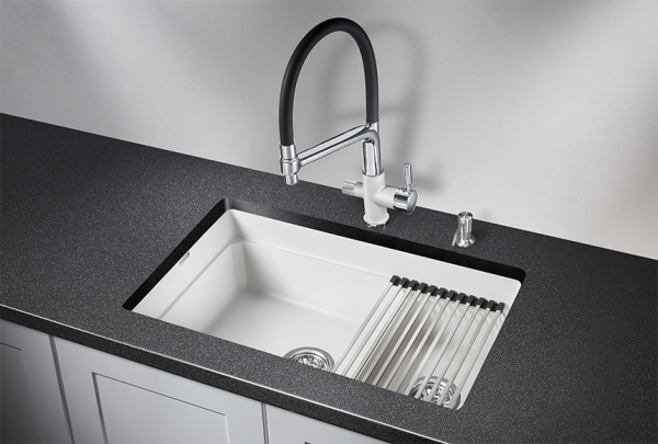 Кухонная мойка GRANULA Kitchen Space (7304U, АРКТИК)