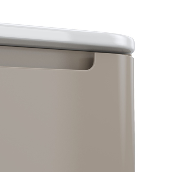 Тумба с раковиной, подвесная, 60 см, капучино, Edifice, IDDIS (EDI60C0i95K)