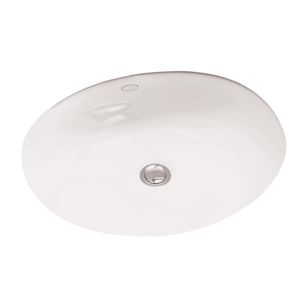 Раковина Jacob Delafon Caxton 55x44 см, встраиваемая, с переливом, белая, E2211-0