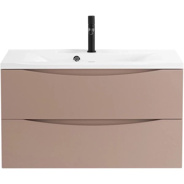 Belbagno База под раковину подвесная с двумя выкатными ящиками, MARINO-900-2C-SO-CL-P