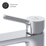 Смеситель AM.PM X-Joy S F85B82100 для раковины