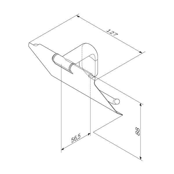Держатель туалетной бумаги AM.PM Joy A84341400