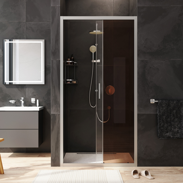 Дверь душевая в нишу AM.PM Gem, W90G-100-1-195MBr