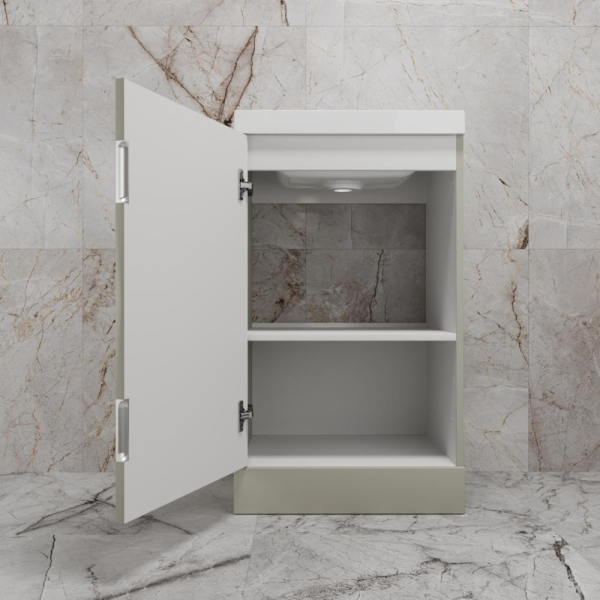 Тумба без раковины напольная "МОНО 50", санд серая галька, ЛС-00002452