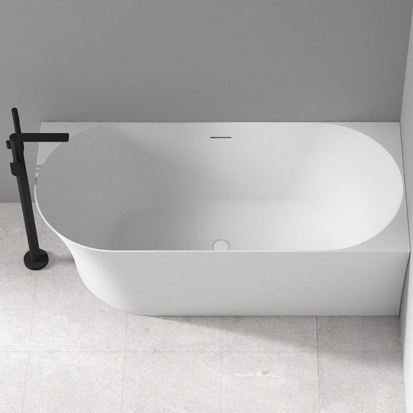 Акриловая ванна ABBER AB9258-1.5 R белая