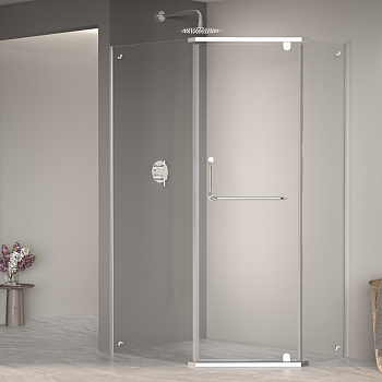 Душевой уголок RGW PA-095, 35089192-11, Хром, 90*120*195