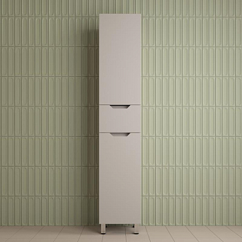 Пенал "Остин" 360 см напольный 1 ящик крем эмаль PLUS, ЛС-00002413