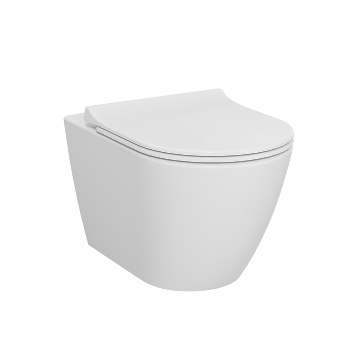 Подвесной Безободковый унитаз Vitra Sanibelle, 7551B003-0075