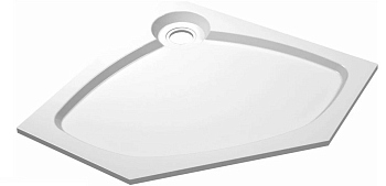 Поддон для душа Cezares Tray P 90 пятиугольный