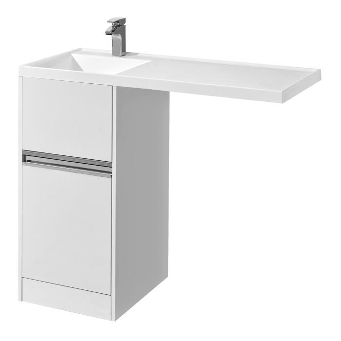 Тумба с раковиной Акватон ЛОНДРИ, 1A2360K1LH010