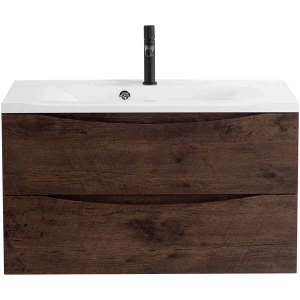 Belbagno База под раковину подвесная с двумя выкатными ящиками, MARINO-800-2C-SO-RW-P