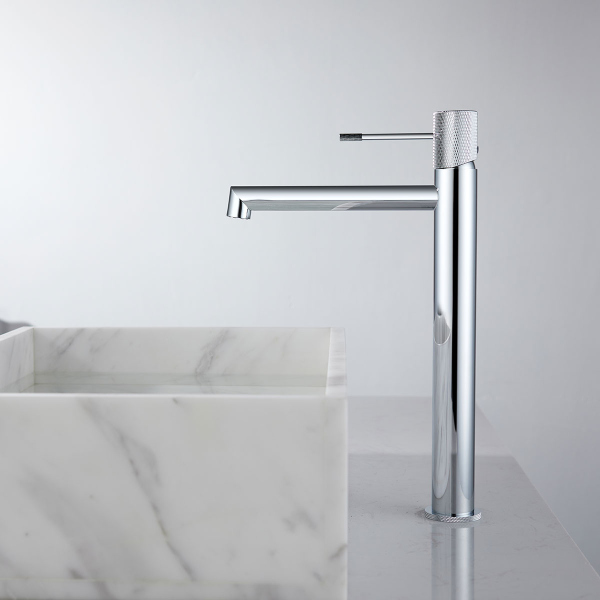 Смеситель для накладной раковины Vincea Desire VBF-1D2CH однорычажный, хром