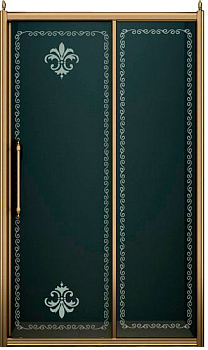 Душевая дверь в нишу Cezares Retro scorrevole BF1 120 CP Br