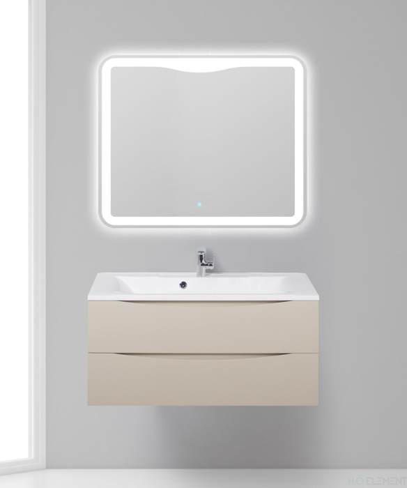 Belbagno База под раковину подвесная с двумя выкатными ящиками, MARINO-900-2C-SO-CO-P