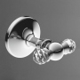 Крючок двойной ART&MAX ANTIC CRYSTAL AM-E-2686SJ-Cr, Хром