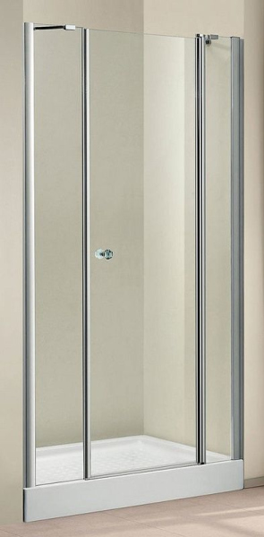 Душевая дверь в нишу Cezares Triumph-B-13-100+60/60-C-Cr-R