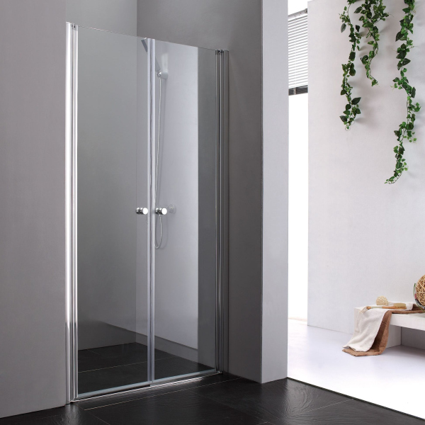 Душевая дверь в нишу Cezares ELENA-W-B-2-90-P-Cr