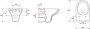 Унитаз подвесной Cersanit Nature clean on