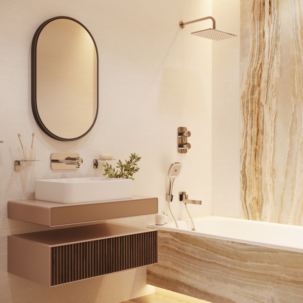 Смеситель IDDIS с двумя выходами с управлением Push Control встраиваемый Slide (SLISBBTi67)