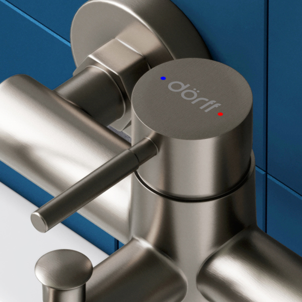 Смеситель для ванны и душа Dorff Logic new, D3010000SS