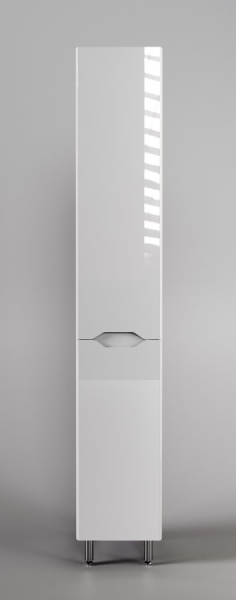 Колонна Style Line универсальная "Марелла L" с корзиной, белый глянец, PLUS, СС-00002428