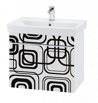 Тумба под раковину Dreja Vision 21668 геометрия