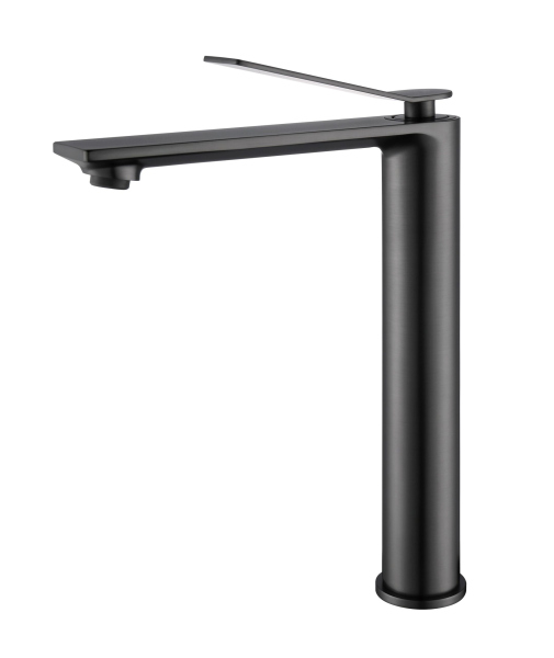 Смеситель для раковины Vincea Verse VBF-2VE2GM однорычажный, вороненая сталь