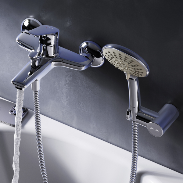 Смеситель для ванны и душа AM.PM Joy, F85E15000