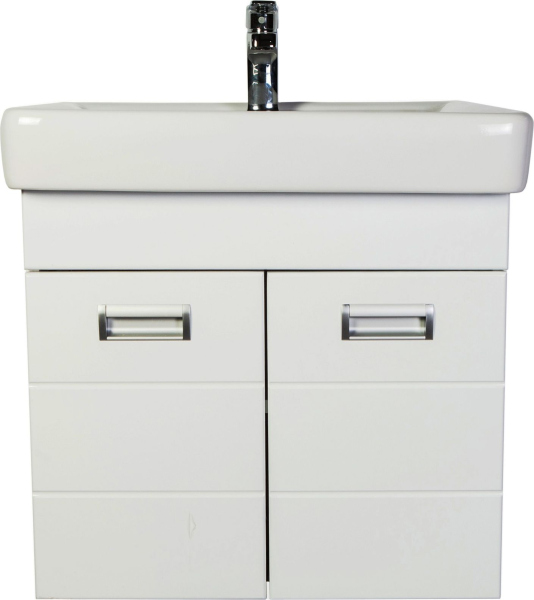 Тумба с раковиной 1 Orange Таис 60 подвесная, белая