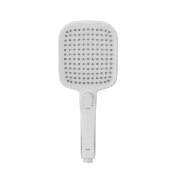 Лейка для душа, квадратная, белая матовая, Esper, IDDIS (ESP3FWSi18)