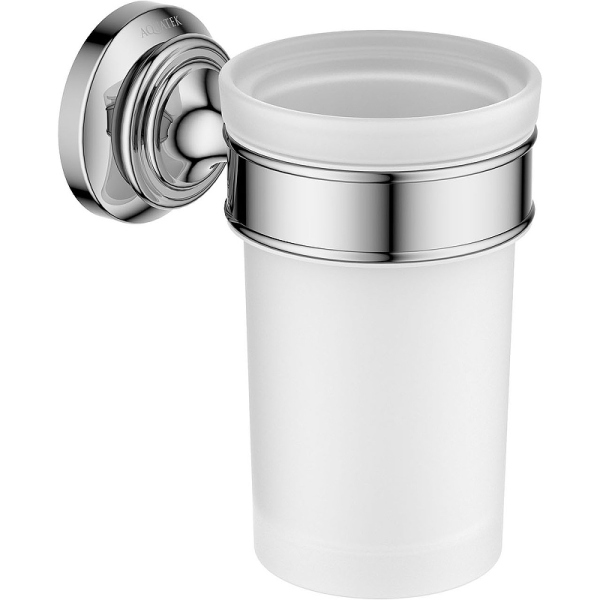 Стакан для зубных щеток Aquatek Классик AQ4527CR Хром