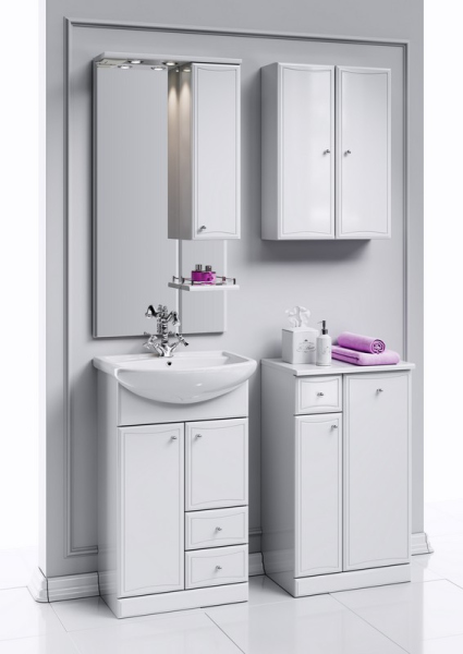 Напольная тумба без раковины AQWELLA 55см., Ba.01.05/2