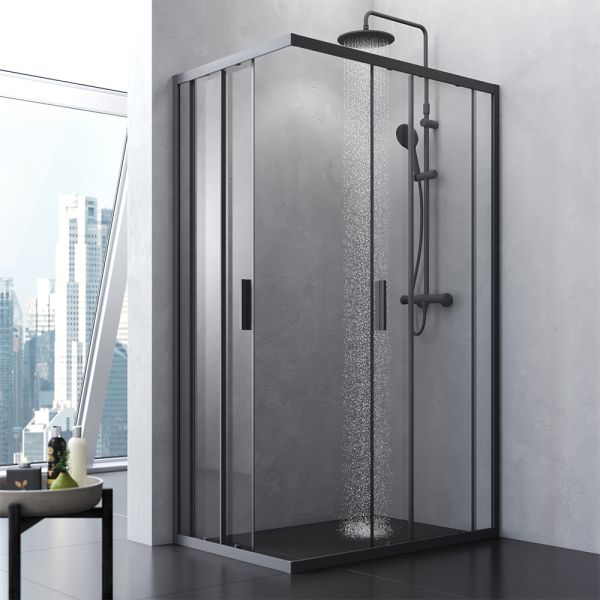 Душевое ограждение 120x80 см, без поддона AM.PM Gem S, W93G-404-120280-BT