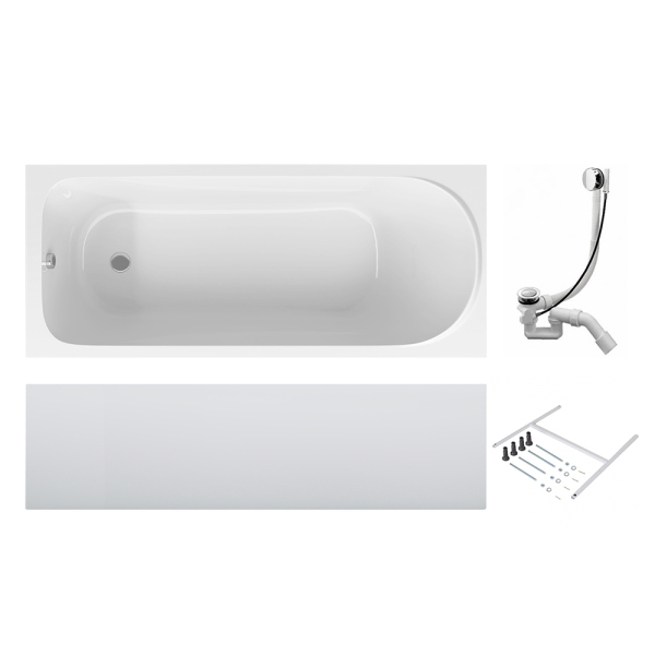 Акриловая ванна AM.PM Sense W75A-150-070W-KL 150х70 см