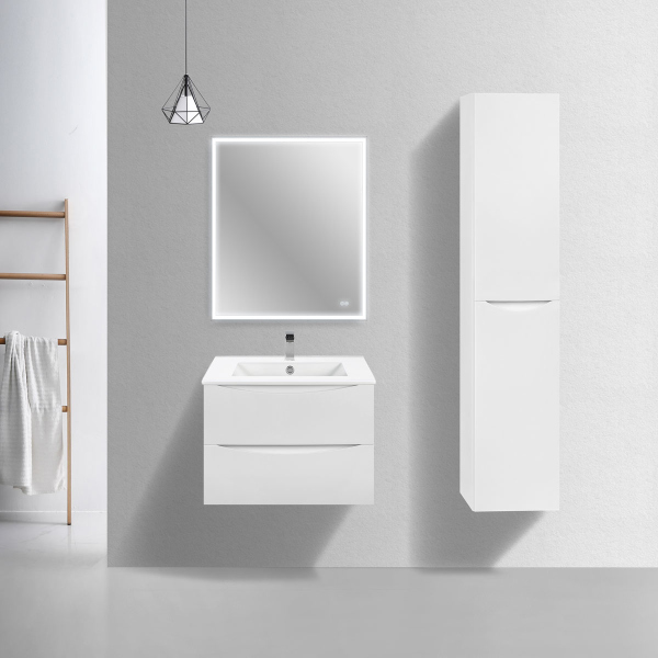 Тумба без раковины Vincea Mia Slim 700 подвесная, G.White, VMC-2MC700S1GW