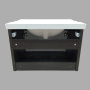 Тумба-умывальник Comforty "Барселона-70 П" венге с раковиной Comforty XD-F70