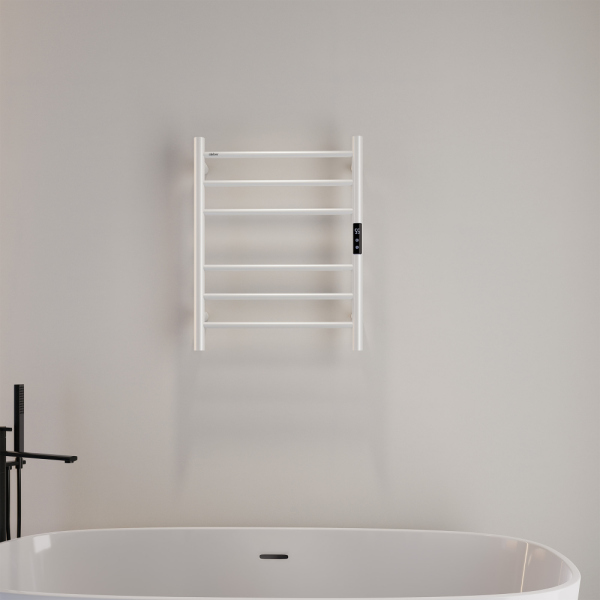 Полотенцесушитель электрический ABBER Standard AH4606MW белый матовый